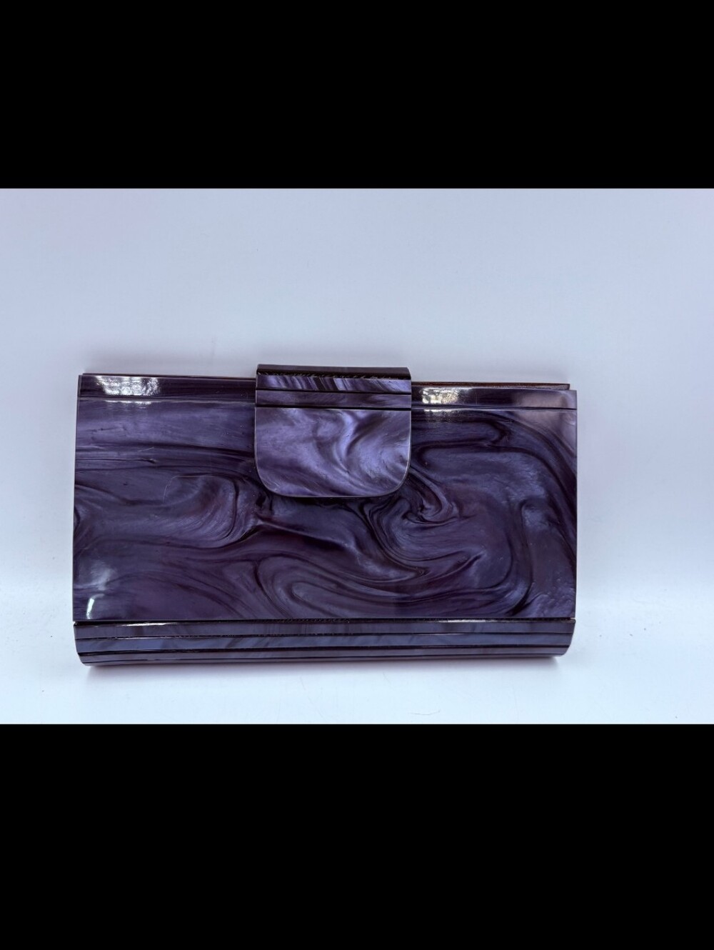 Vintage Authentic 1950s Stylecraft of Miami Lucite/acrylic Clutch